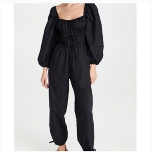 Ulla Johnson Amalie Jumpsuit Noir Size 0